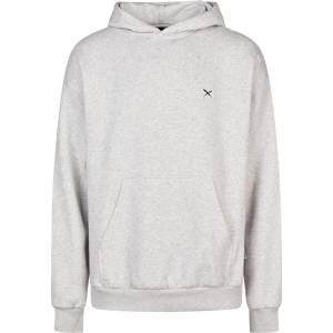 IRIEDAILY Мъжки суичър Iriedaily Flagloose Hoodie - Grey / Melange - размер XL (017-4557-0214)