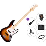 SX SJB75 Premium SET 3-Tone Sunburst Електрическа бас китара