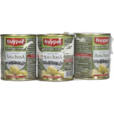 Fruyper Olivy Plnené Ančovičkami 360 g
