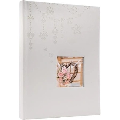 Svatební fotoalbum, 10x15, zasunovací B-46100/2SW Chaplet – Zboží Živě