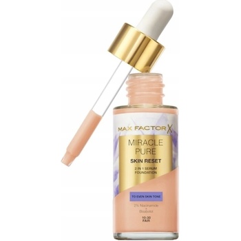 Max Factor Miracle Pure saténově matný make-up se středním krytím 10-30 Fair 30 ml