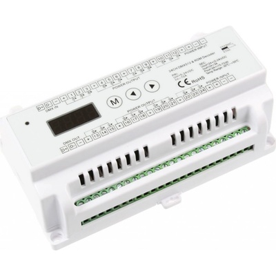 T-LED DMX dimLED dekodér 24CH DIN