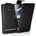 Sony LT22i Xperia_P Flip Калъф Черен + Протектор