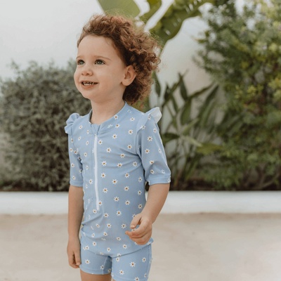 Little Dutch Plavky krátky rukáv Ocean Dreams Blue