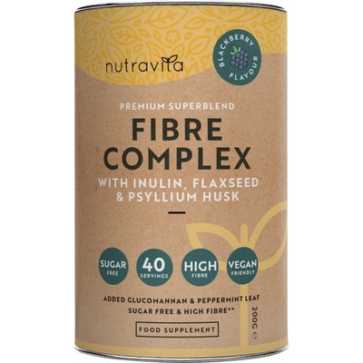 Nutravita Fibre Complex Powder [200 грама] Къпина