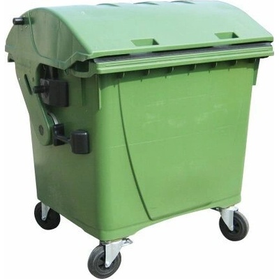 Meva-Tec Plastový kontejner 1100 l.- zelený
