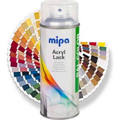MIPA LACK SPRAY RAL COLOR Akrylový lak v spreji 400 ml - RAL 9005