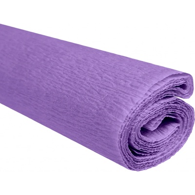 Krepový papír levandulový 0,5x2m C17 28 g/m2