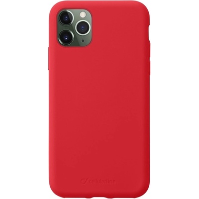 Cellularline Калъф за Apple iPhone 11 Pro Max, силикон, Cellular Line Sensation, черен (IT6133)