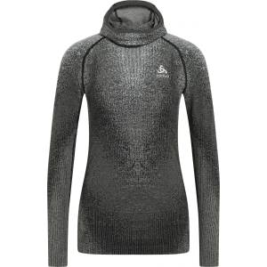 Odlo Дамско синтетично термобельо Odlo Women's Performance Warm Blackcomb Bl Facemask L/S Synthetic base layer - Black - размер XL (114-3286-0215)