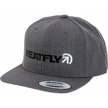 Meatfly шапка Skipper Snapback Dark Grey | Сива | Размер Meatfly | Siv | МЪЖЕ | ONE SIZE