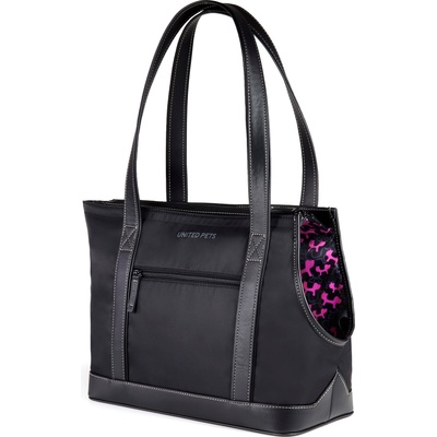 United Pets Транспортна чанта за куче Up, розово-черна (GP1301NF)