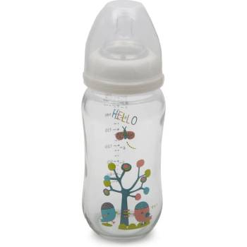 Image 1 of Cangaroo Стъклено шише за хранене с широко гърло 240 ml B0468