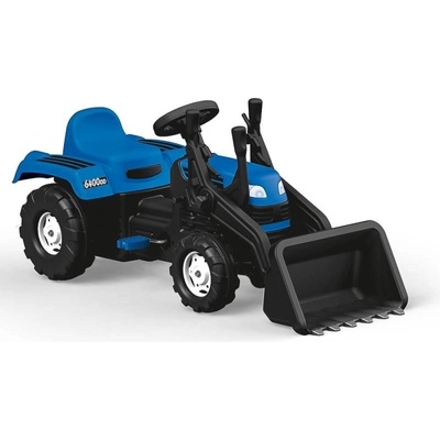 DOLU Šlapací traktor Ranchero s vlečkou a nakladačem
