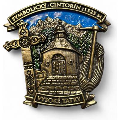 Vysoké Tatry Magnetka Symbolický cintorín - Handmade