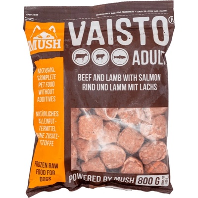 Mush Vaisto brown hovadzie jahňačie a losos 800 g