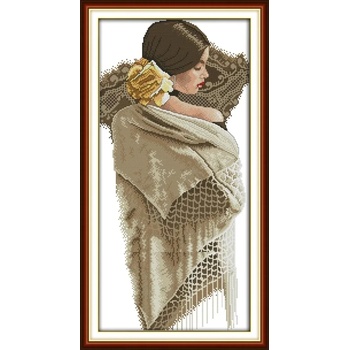 Image 1 of Красива жена 31/57 см