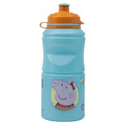 STOR Fľaša na pitie Prasiatko Peppa 380 ml