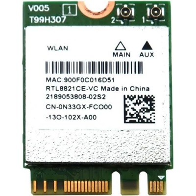 Realtek Безжична мрежова карта Realtek RTL8821CE-VC, 802.11ac, PCI, Bluetooth 5.0 (RTL8821CE-VC)