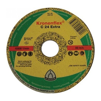 Klingspor KronenFlex Řezný kotouč 115 x 2,5 x 22 mm 242143