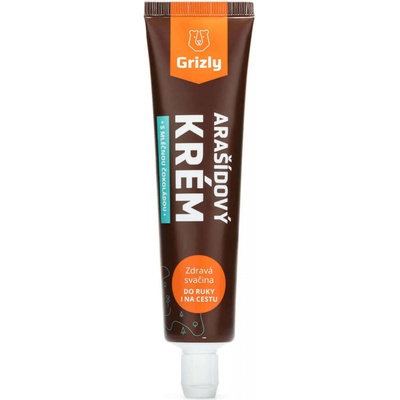 Grizly Arašídový krém s mléčnou čokoládou v tubě 75 g