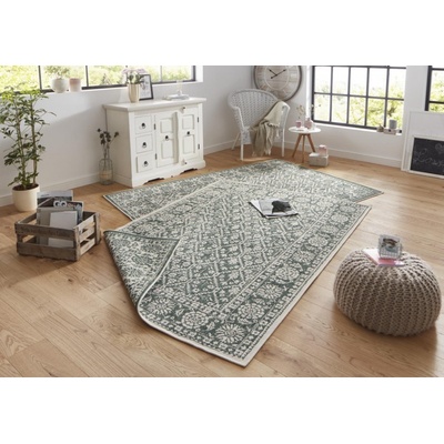 Hanse Home Twin-Wendeteppiche 103115 grün creme Zelená