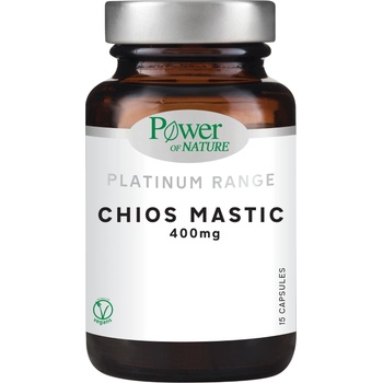 Power Health Platinum Range Chios Mastic, 400 mg, 15 капсули, Power of Nature