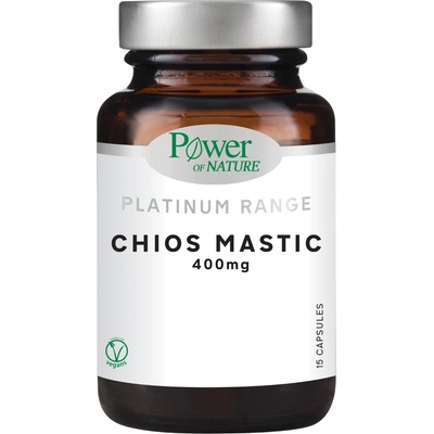 Power Health Platinum Range Chios Mastic, 400 mg, 15 капсули, Power of Nature