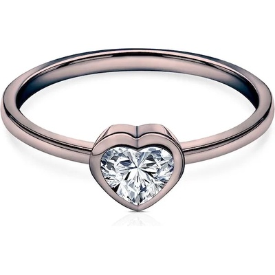 SAVICKI Годежен пръстен Pure: черно злато, диамант с шлифовка