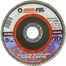 Mar-Pol Kotouč brusný lamelový 125 mm P40 M07972