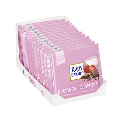 Ritter Sport jahoda-jogurt 12 x 100 g