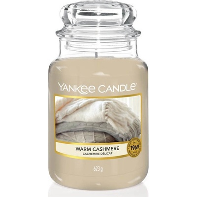 Yankee Candle Classic Warm Cashmere 623 g – Zboží Mobilmania