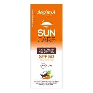 Biofresh Sun Care Face Cream Age Control - Слънцезащитен крем за лице SPF50, 50мл