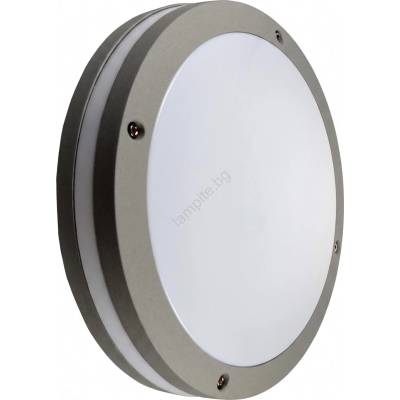 BOWI Led външно стенно осветително тяло jonas led/18w/230v ip54 сиво (bw0438)