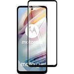 Motorola Премиум закалено стъкло 9H за Motorola Moto G60S - Черен KP26603