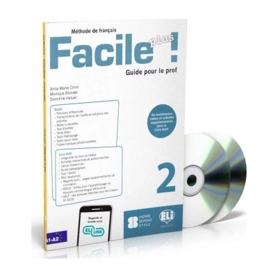 Facile plus 2 - Guide pedagogique + 2 AUDIO CDs