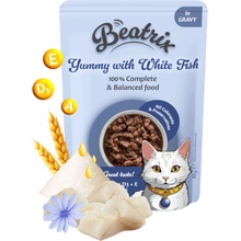 Beatrix Adult Cat s bílou rybou 85 g
