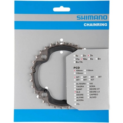 Shimano Prevodník 32z. FC-M670 SLX strieb. 104mm