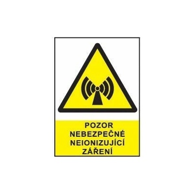 Pozor nebezpečné neionizující záření, Fólie A8