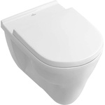 Villeroy & Boch O. novo - Висяща тоалетна, плоско изравнена, бяла 56621001 (56621001)
