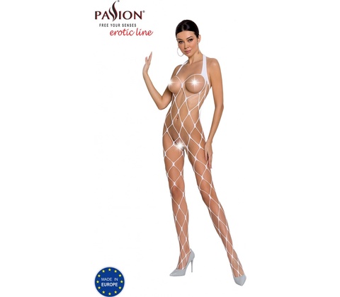 Passion Bodystocking BS091 white