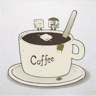 Pohlednice Coffee