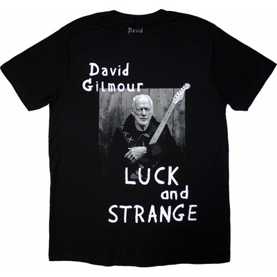 David Gilmour Luck & Strange Portrait čierna