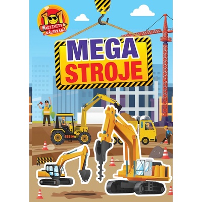 Megastroje 101 aktivity s nálepkami