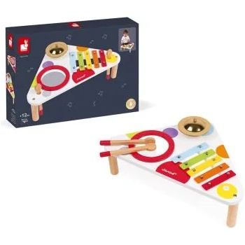 Image 1 of Janod - Дървена музикална маса - Конфети (J07634)