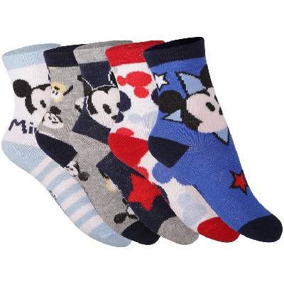 Cerdá 5PACK detské ponožky Mickey viacfarebné