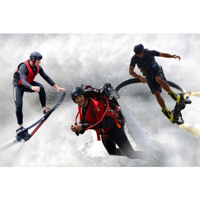 Adrenalinový nářez 3v1 75 min Flyboard Hoverboard Jetpack