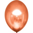 Dekorační chromový balonek Jantarový 30 cm