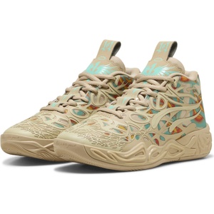 PUMA Баскетболни кецове Puma Kids Mb. 04 Flare Basketball Trainers - Lght Snd-qutic