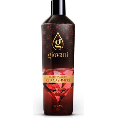 Giovani koncentrovaný parfum na bielizeň Red Cashmere 500 ml